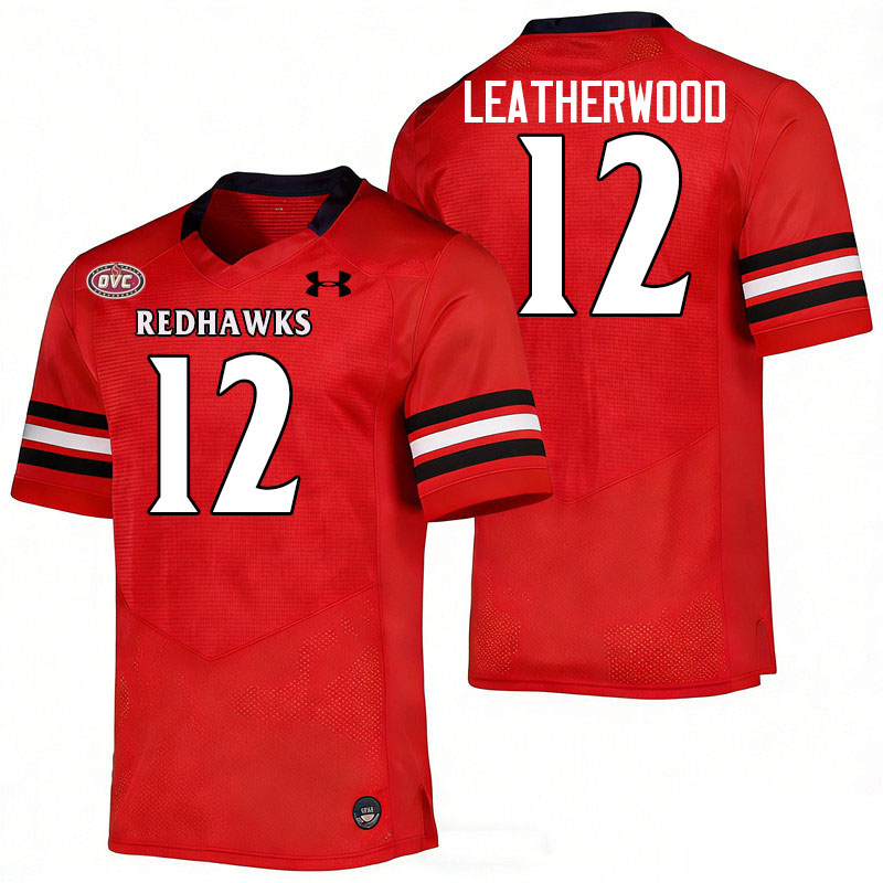 Southeast Missouri State Redhawks #12 Jax Leatherwood College Football Jerseys,Uniforms-Red